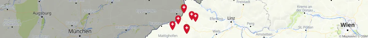Map view for Pharmacies emergency services nearby Ort im Innkreis (Ried, Oberösterreich)